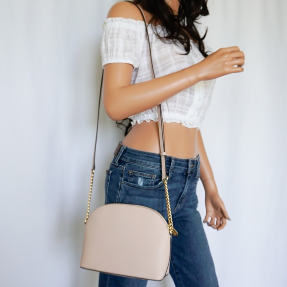 Michael Kors Jet Set Dome Crossbody Bag Ballet - Picture 3 of 8